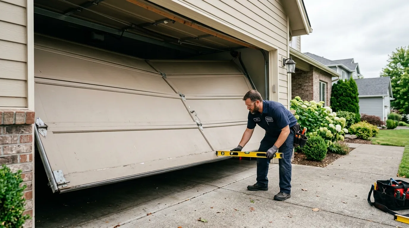 Garage Door Off Track? Here's Why That Happens in Columbia in Columbia
