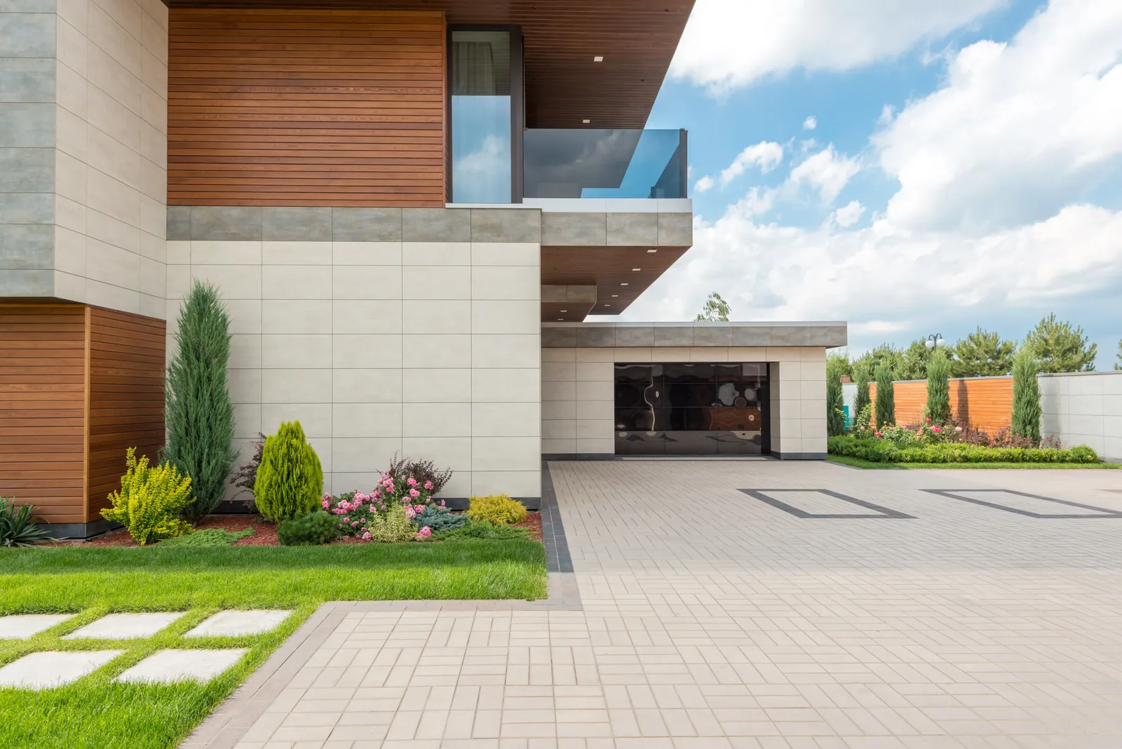 Residential garage door in Chevy Chase