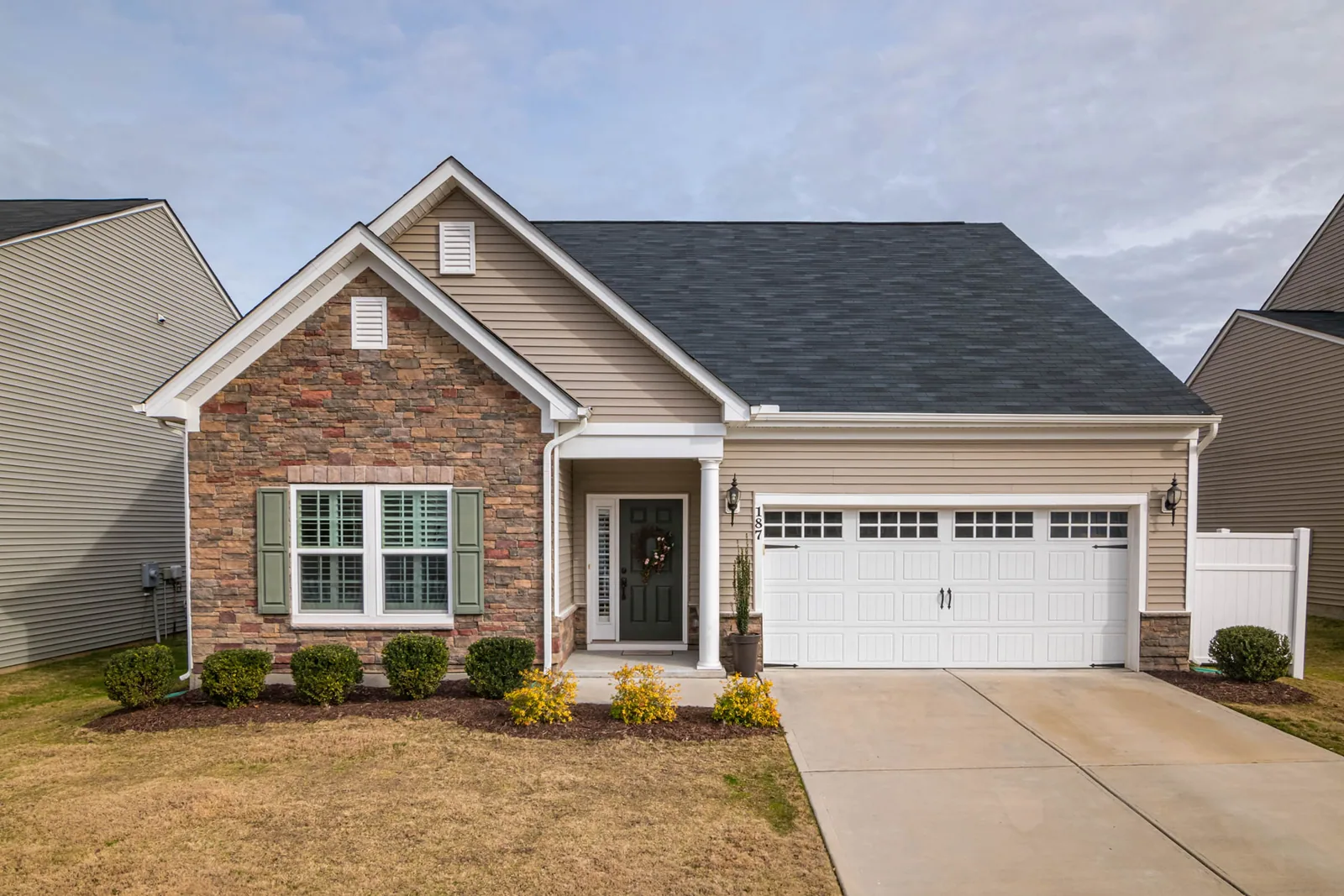 Residential garage door in Jessup