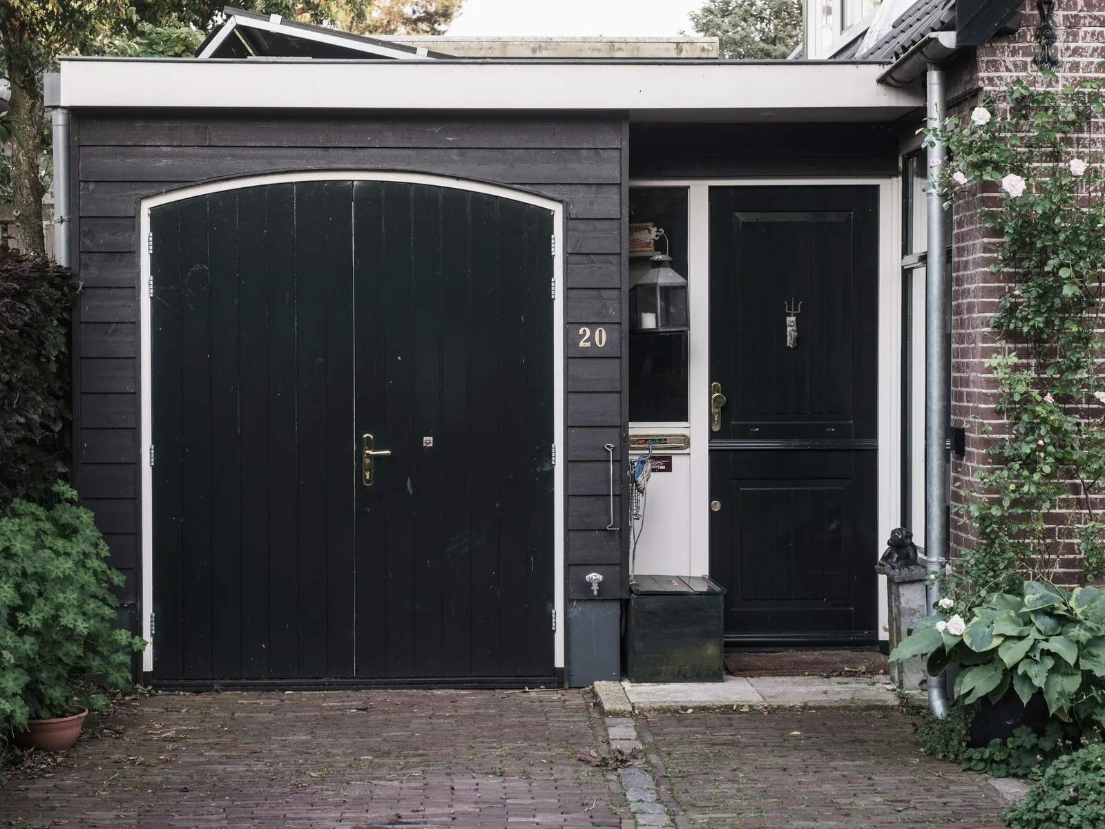 Residential garage door in Columbia