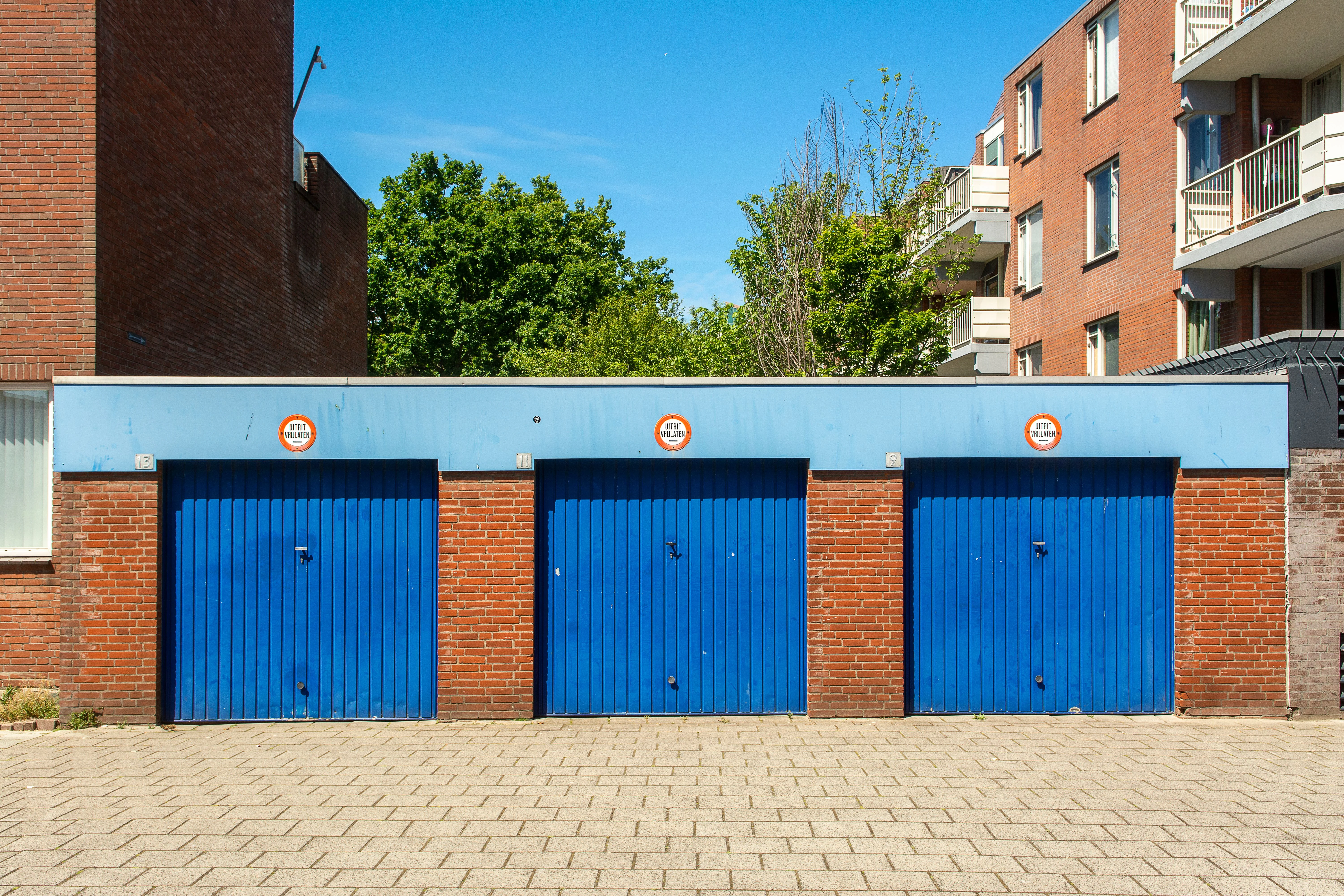 Residential garage door in Columbia