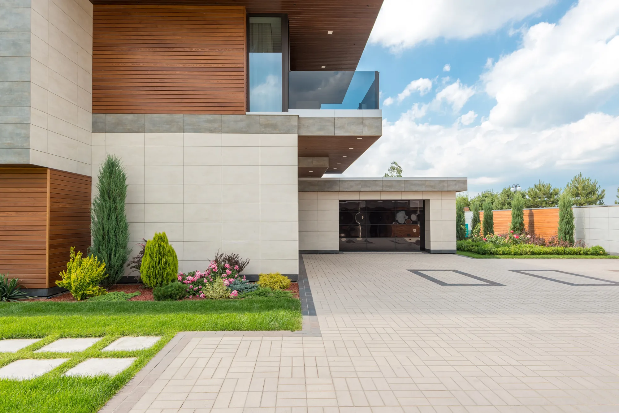 Residential garage door in Severn